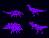 Dibujo Dinosaurios de tierra pintado por Joac