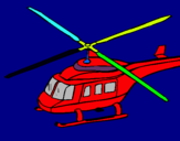 Dibujo Helicóptero  pintado por tarcep