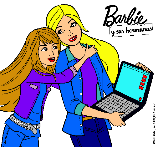 El nuevo portátil de Barbie