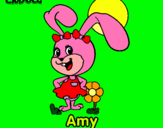 Dibujo Amy pintado por yisel