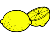 Dibujo limón pintado por wwwwwwwwwwww