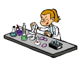 Dibujo Técnico de laboratorio pintado por notengoidea