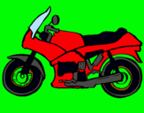 Dibujo Motocicleta pintado por paranguamicu