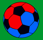 Dibujo Pelota de fútbol II pintado por Dieguete