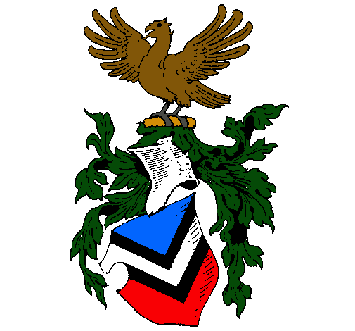 Escudo de armas y aguila 