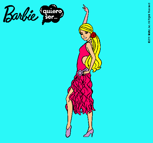 Barbie flamenca