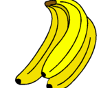 Dibujo Plátanos pintado por karlacvcr