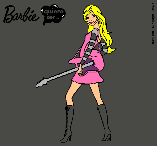 Barbie la rockera