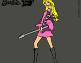 Dibujo Barbie la rockera pintado por lucia12345