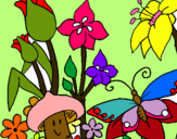 Dibujo Fauna y flora pintado por wewi