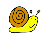 Dibujo Caracol 4 pintado por deysibell