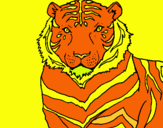 Dibujo Tigre pintado por ninalva