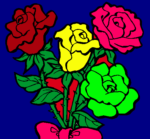 Ramo de rosas