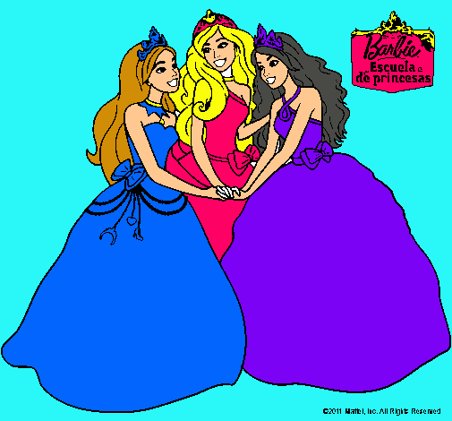 Barbie y sus amigas princesas