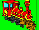 Dibujo Tren pintado por Motis