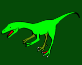 Dibujo Velociraptor II pintado por bytut7uu7tyi