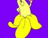 Dibujo Banana pintado por fyggyh