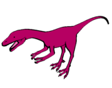 Dibujo Velociraptor II pintado por marianitog