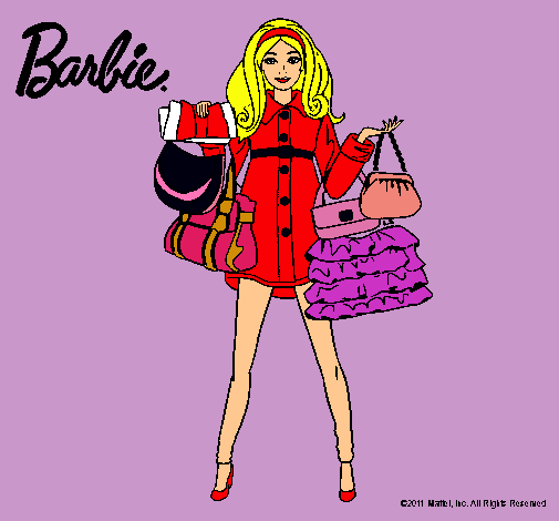 Barbie de compras