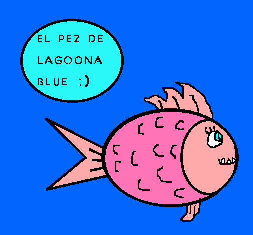 Dibujo Pez de Lagoona Blue pintado por Natica 