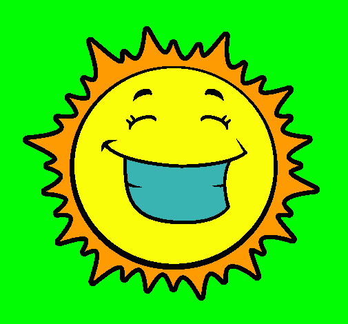 Sol sonriendo