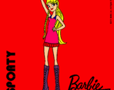 Dibujo Barbie Fashionista 4 pintado por lara280202
