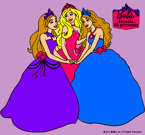 Barbie y sus amigas princesas