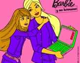 Dibujo El nuevo portátil de Barbie pintado por mariabaeza