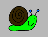 Dibujo Caracol 4 pintado por mjgddbd