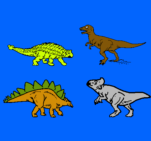 Dinosaurios de tierra