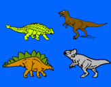 Dibujo Dinosaurios de tierra pintado por Brayanuriel