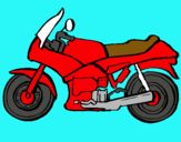 Dibujo Motocicleta pintado por raul1