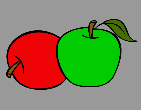 Dos manzanas