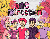 Dibujo One Direction 3 pintado por lemonade 