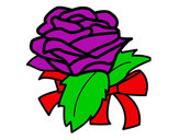 Dibujo Rosa, flor pintado por prinzes