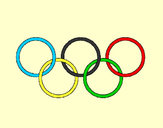 Dibujo Anillas de los juegos olimpícos pintado por Laaaauraaa