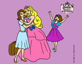 Dibujo Barbie proclamada princesa pintado por Natica 