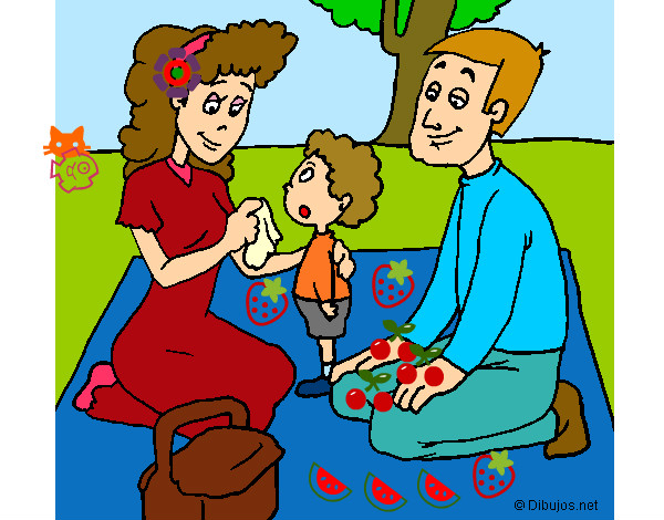 Dibujo De picnic pintado por Haydesita 
