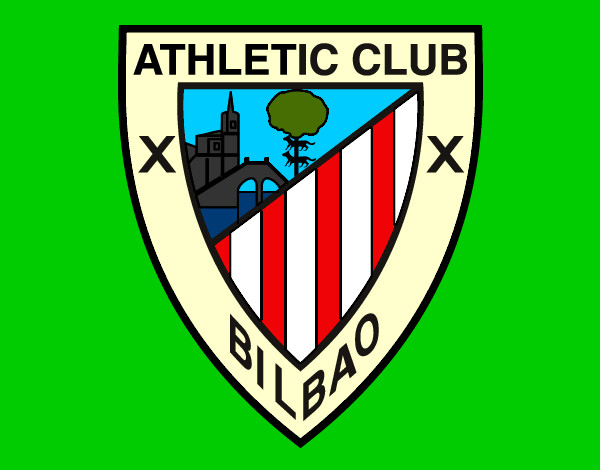 Dibujo Escudo del Athletic Club de Bilbao pintado por Harpo