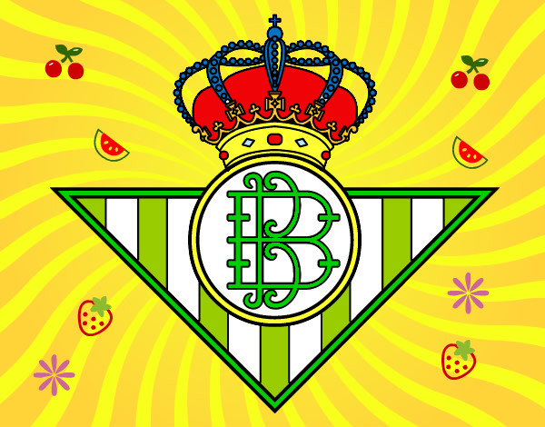 Dibujo Escudo del Real Betis Balompié pintado por Tatiana-22