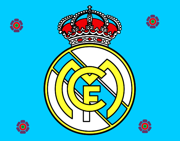 Dibujo Escudo del Real Madrid C.F. pintado por PABLO_HM