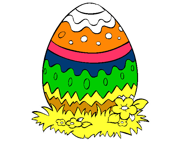 Dibujo de Huevo de pascua 2 pintado por Javiera6 en  el día  23-02-12 a las 21:09:41. Imprime, pinta o colorea tus propios dibujos!