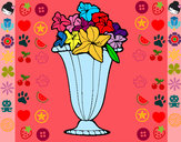 Dibujo Jarrón de flores pintado por Haydesita 