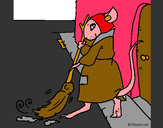 Dibujo La ratita presumida 1 pintado por joanaa