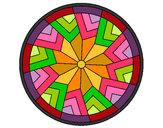 Dibujo Mandala 24 pintado por ssggipm