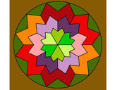 Dibujo Mandala 29 pintado por ssggipm