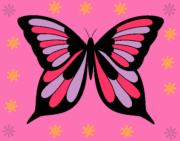 Dibujo Mariposa 8 pintado por antolakim