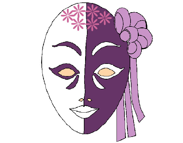 Dibujo Máscara italiana pintado por Kiki8428
