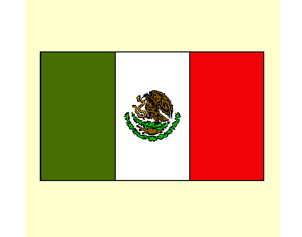 Dibujo México pintado por gamiz