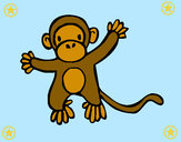 Dibujo Mono pintado por antolakim
